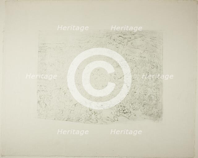 The Great Battle, c. 1883. Creator: Rodolphe Bresdin.