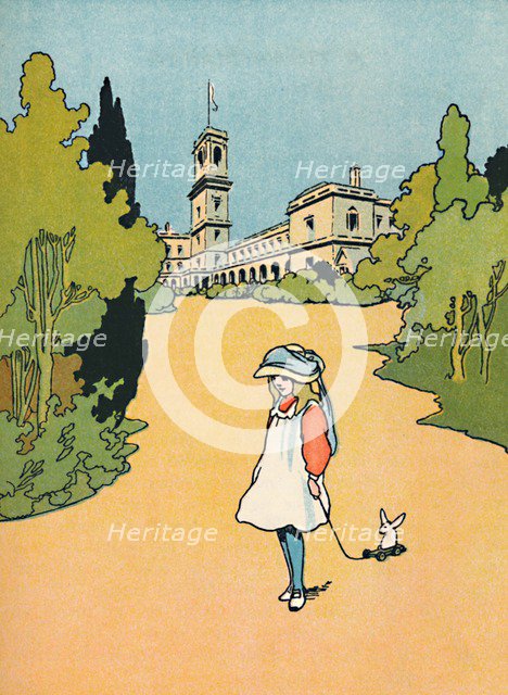 'The Governor-General's House, Melbourne', 1912. Artist: Charles Robinson.