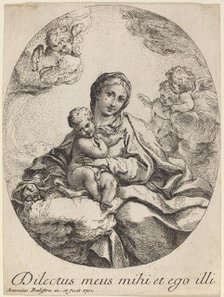 Virgin and Child on a Cloud, 1702. Creator: Antonio Balestra.
