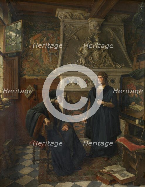 Erasmus and Quinten Massijs, 1908. Creator: Eugene Siberdt.