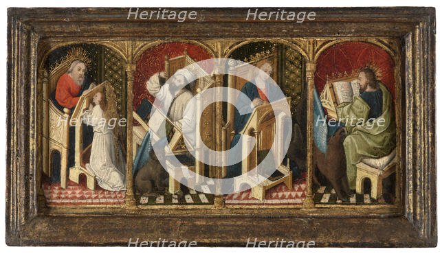 Four Evangelists, 14th century. Creator: Anon.