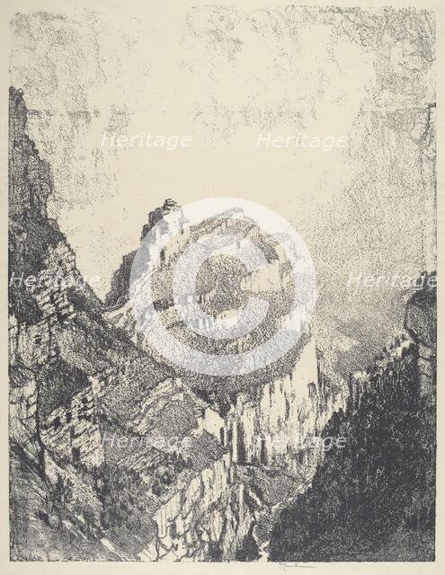 Road to the White City, No.II, 1912. Creator: Joseph Pennell.