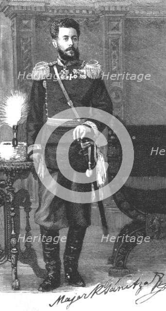 ''Major Constantine Panitza', 1890. Creator: Unknown.