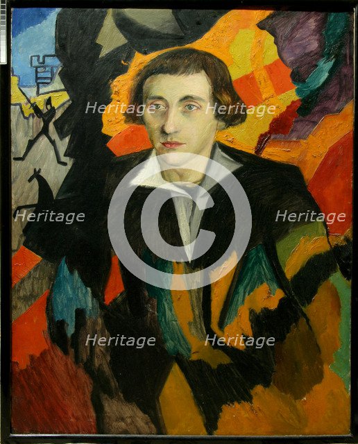 Portrait of Nikolai Evreinov (1879-1953), 1912.
