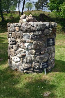 Living cairn, Clan Cameron Museum, Achnacarry, near Spean Bridge, Highland, Scotland.