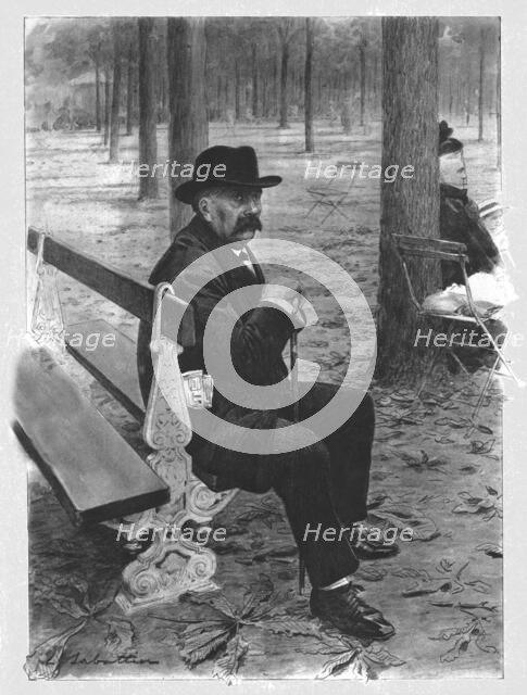 'On entend le canon', 1916. Creator: L Sabattier.