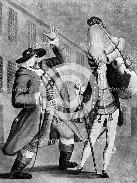 'Well-a-day! Is this my son Tom!', 1770. Artist: Unknown