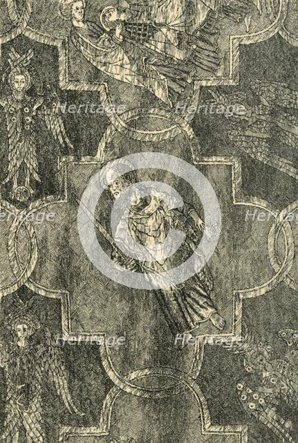 Detail of the Syon Cope, 1310-1320. (1881). Creator: J. I. Williamson.