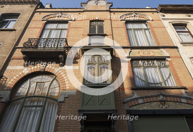 90-92 Rue Renkin, Brussels, Belgium, c2014-2017, (1901), c2014-2017. Artist: Alan John Ainsworth.