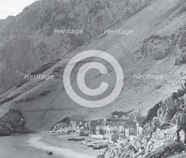 'Gibraltar, Catalan Bay', c1910. Artist: Unknown.