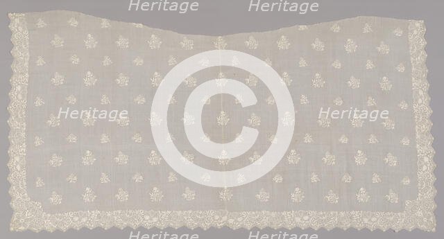 Apron, England, 1760s. Creator: Unknown.