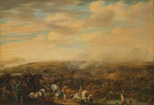 Prince Maurice at the Battle of Nieuwpoort, 2 July 1600, c.1632-c.1640. Creator: Pauwels van Hillegaert I.
