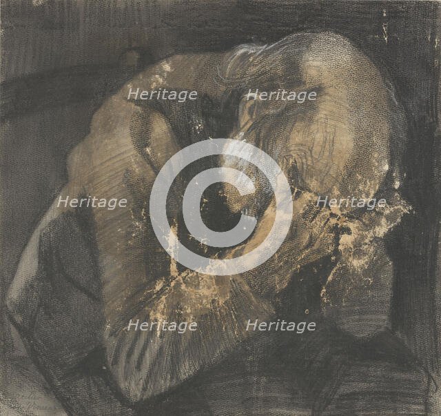 Sorrowful old man, 1882. Creator: Gogh; Vincent; van (1853-1890).