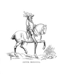 'Oliver Cromwell', c1870. Artist: Unknown.