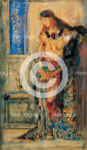 The Toilet. Artist: Moreau, Gustave (1826-1898)