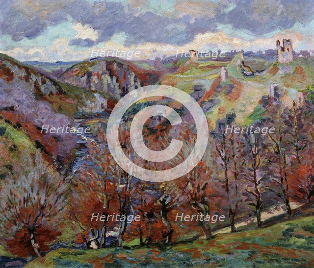 'Landscape with Ruins', 1897.  Artist: Armand Guillaumin 