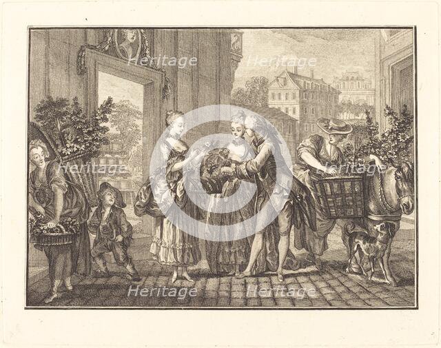 Le printemps. Creators: Joseph de Longueil, Charles Eisen.