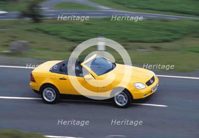 1998 Mercedes Benz SLK 230. Artist: Unknown.