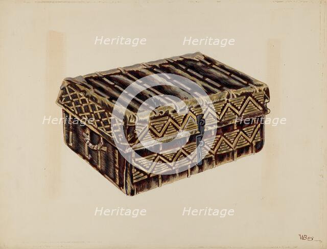 Trunk, c. 1937. Creator: William Bos.