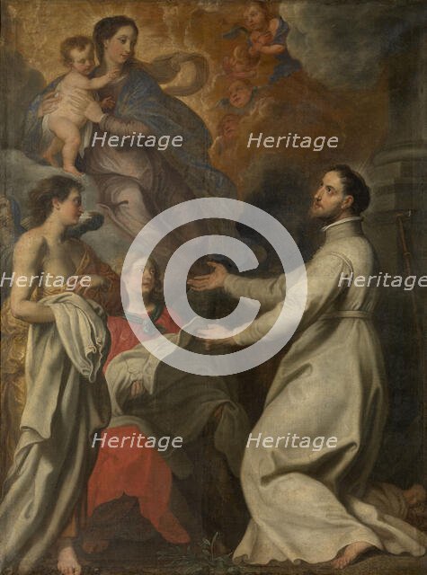 Saint Norbert Receives the Garment of his Order. Creator: Seghers, Gerard (1591-1651).