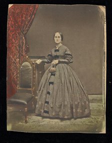 Portrait of a woman, 1850s. Creator: Unknown.