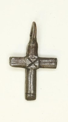 Amulet of a Cross, Byzantine Period (4th-7th centuries). Creator: Unknown.