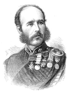 Colonel Sir J. C. M'Leod, K.C.B., 42nd Highlanders, 1874. Creator: Unknown.