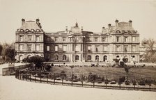 Luxembourg Palace, Paris, between 1860 and 1870. Creator: Edouard Baldus.