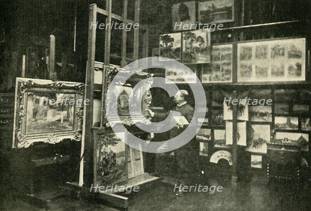 'Monsieur Detaille in his Studio', 1900.  Creator: Unknown.