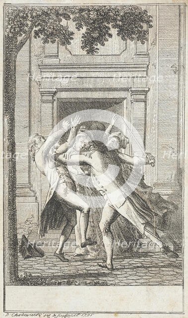 Illustration for Ehrenberg's 'Pocketbook for 1796'. Creator: Daniel Nikolaus Chodowiecki.