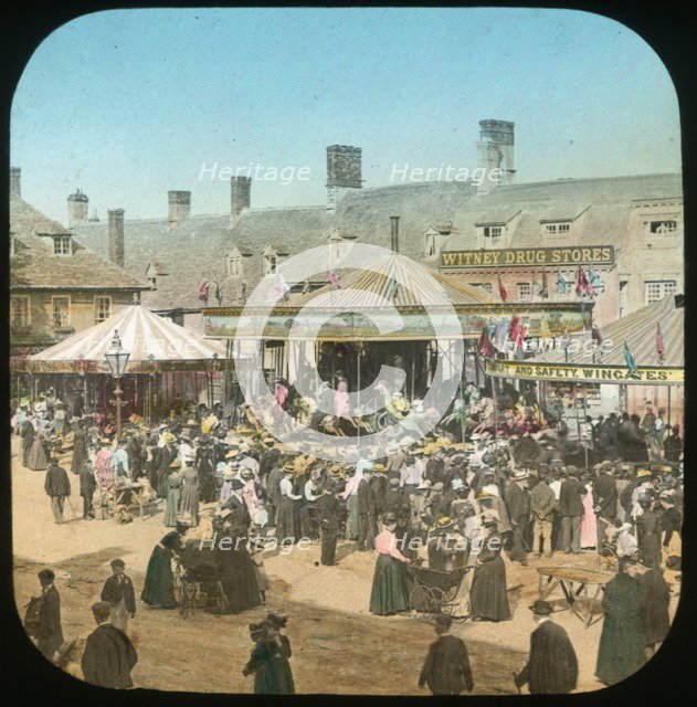 Witney Fair, Oxfordshire, 1890s. Artist: Henry Taunt.