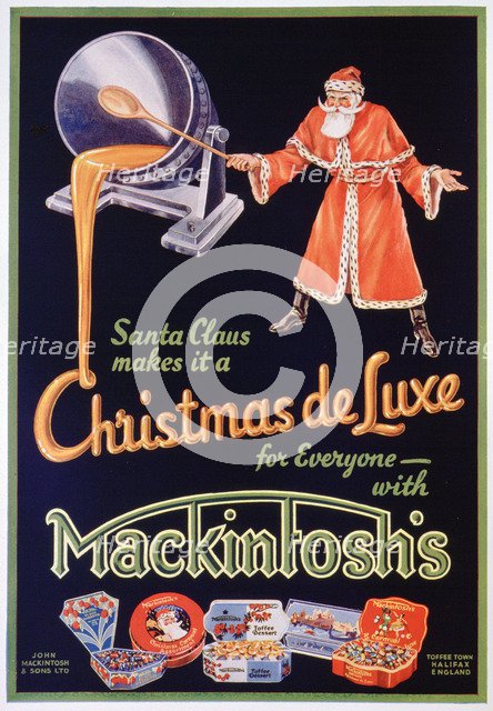 Advert for Mackintosh's toffees, 1934. Artist: Unknown