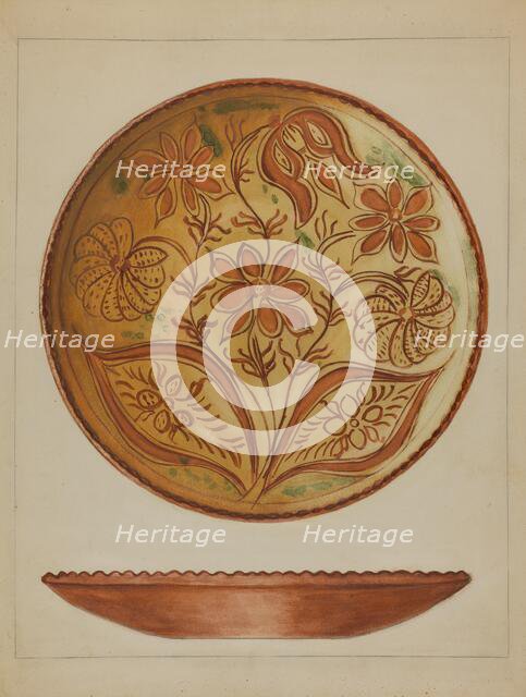 Plate. Creator: Hedwig Emanuel.