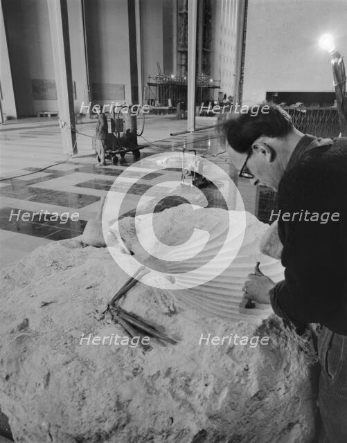Coventry Cathedral, Priory Street, Coventry, 08/03/1962. Creator: John Laing plc.