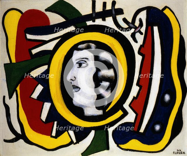 'The Medallion', 1944. Creator: Fernand Leger.