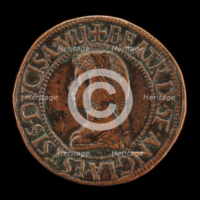 Beatrice d'Este, 1475-1497, Wife of Lodovico Maria Sforza 1491 [reverse], 1497. Creator: Unknown.