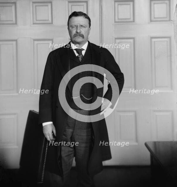 Pres. Theo. Roosevelt, between 1890 and 1910. Creator: Unknown.