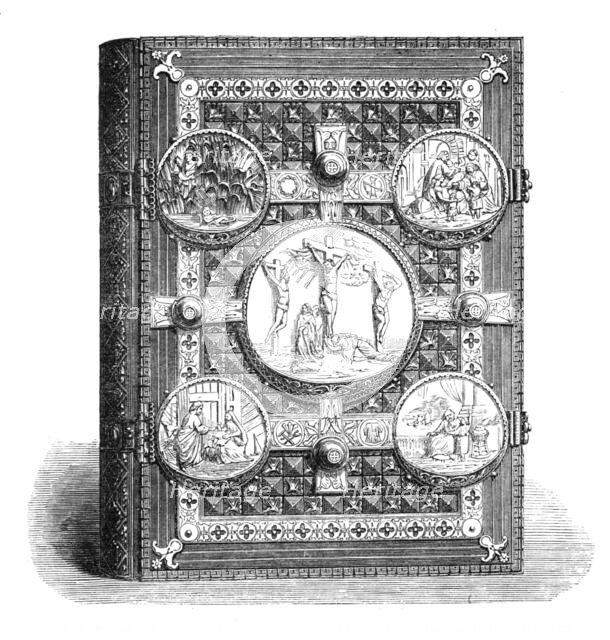 Bible presented to the Princess of Wales by Sunday-school children, 1868. Creator: Unknown.