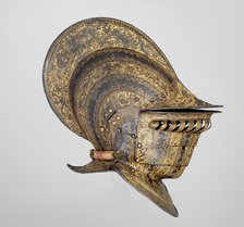 Burgonet with Buffe, Italian, ca. 1555-60. Creator: Unknown.