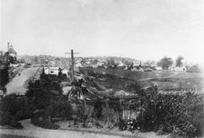 Milton Road and Milton Brewery, Brisbane, Queensland from John Fenwick's house, 1881. Creator: Robert Augustus Henry L'Estrange.