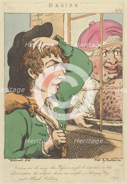 Desire, 1800., 1800. Creator: Thomas Rowlandson.