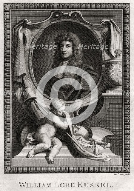 'William Lord Russel', 1775. Artist: T Cook