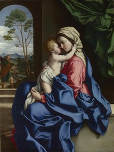 The Virgin and Child Embracing , Between 1660 and 1685. Creator: Sassoferrato (1609-1685).