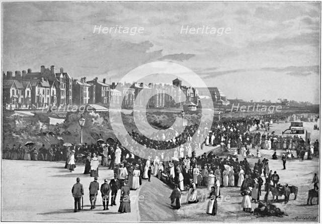 'Marine Park, Southport', c1896. Artist: Valentine & Sons.