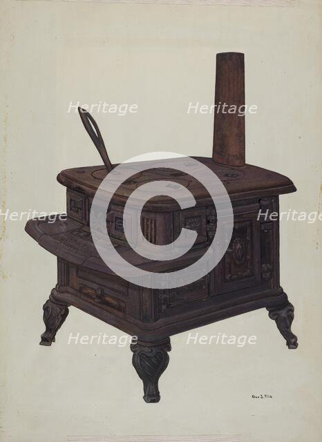Stove (Model), c. 1939. Creator: George File.