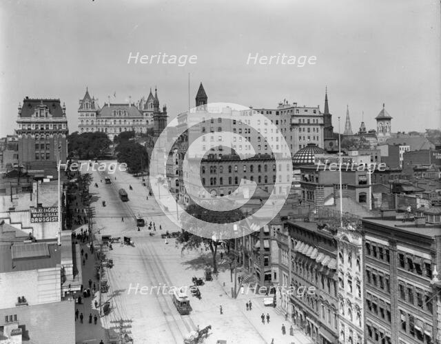 State Street, Albany, N.Y., c1907. Creator: Unknown.