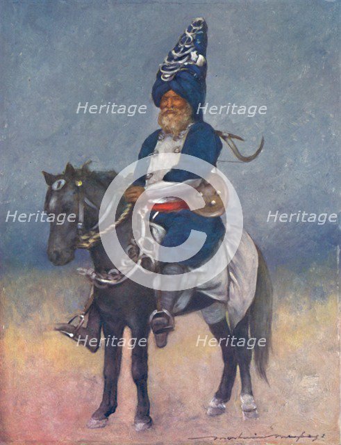 'An Akalis Fanatical Devotee', 1903. Artist: Mortimer L Menpes.