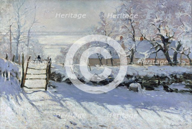 The Magpie, 1869. Artist: Monet, Claude (1840-1926)