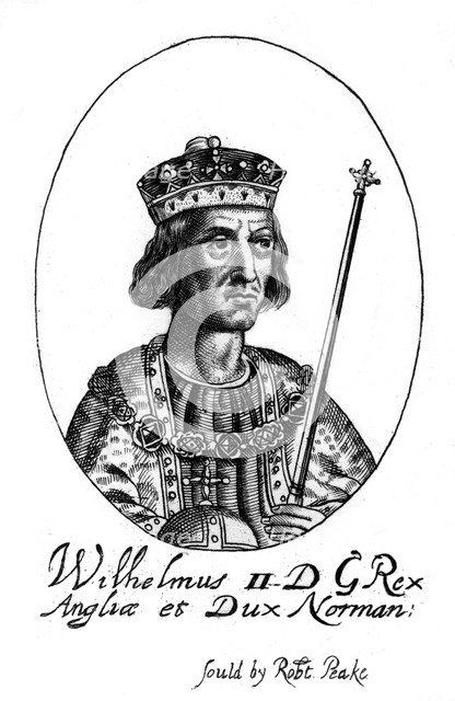 King William II.Artist: Robert Peake