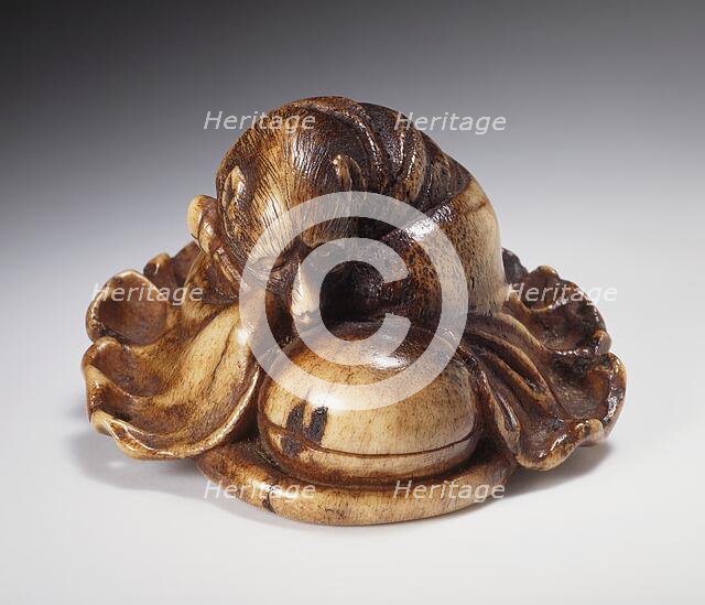 Badger Disguised as Priest, Last half 19th century. Creator: Unknown.